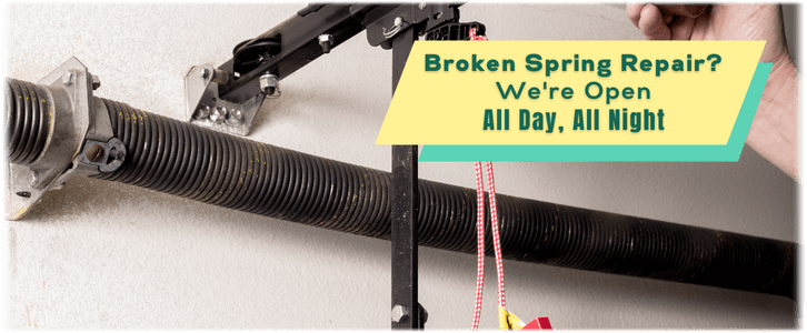 Broken Garage Door Spring Repair Phoenix AZ (480) 719-7666